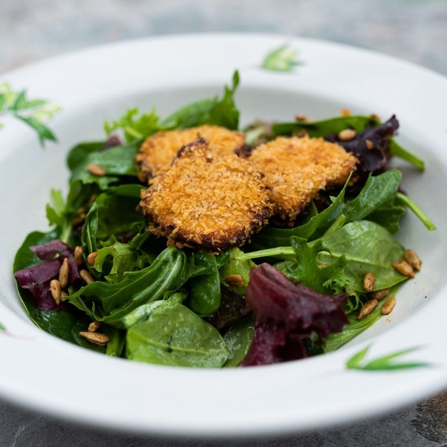 Baked Goat Cheese Salad